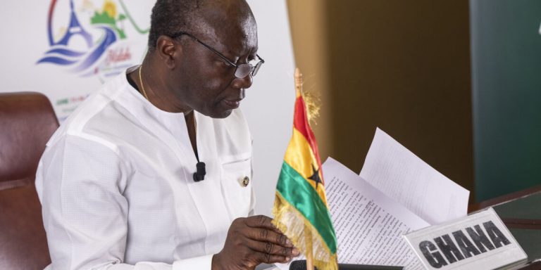 Ghana' Finance Minister Ken Ofori Atta