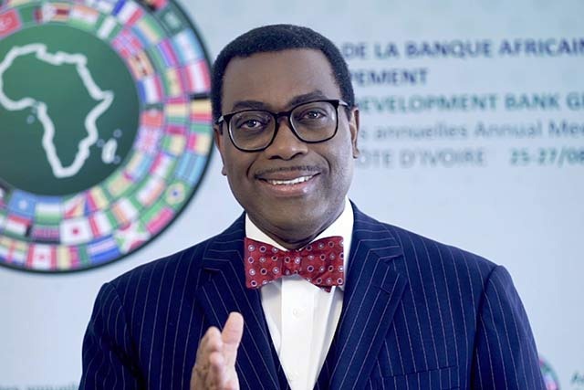 President of African Development Bank, Dr. Akinwumi Adesina