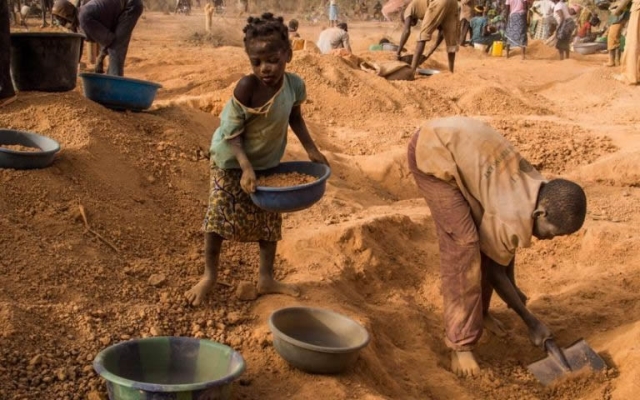 child mining