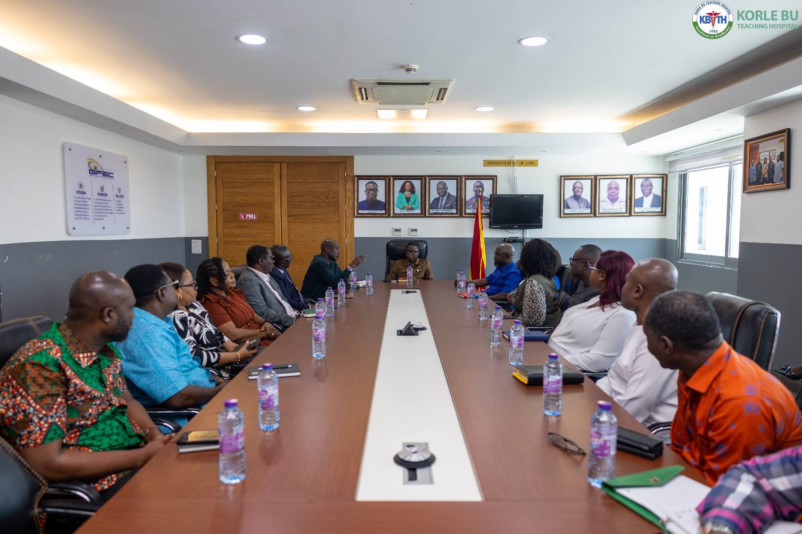 Gifec Building GIFEC to support Korle Bu in advancing e-health infrastructure - Gh ...