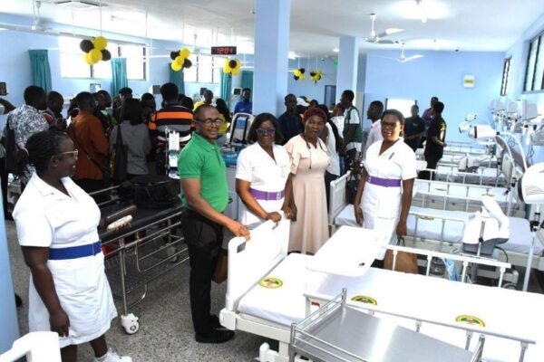 Guests inspect the facility