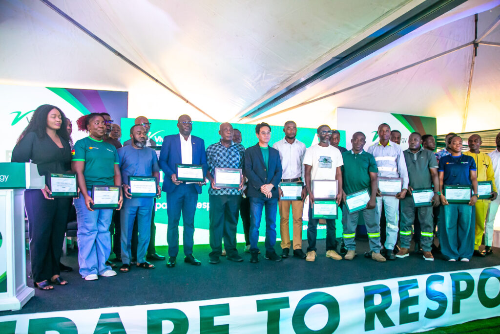 Group picture of some partners, contractors and employees who were recognised for their exceptional commitment to Safety at the 2026 Safety Day & Awards ceremony.